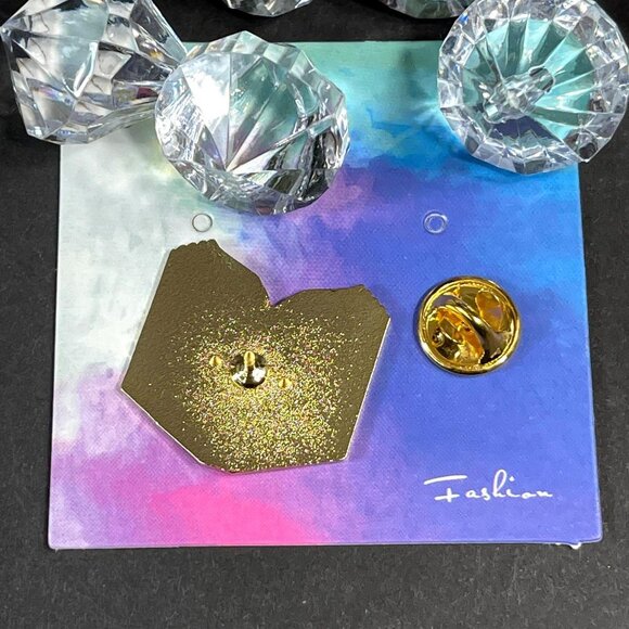 Spell Book Lapel Pin Page 394 Witch Brooch Badge Enamel Pin Accessories Jewelry - Picture 4 of 6